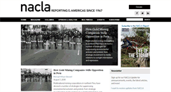 Desktop Screenshot of nacla.org